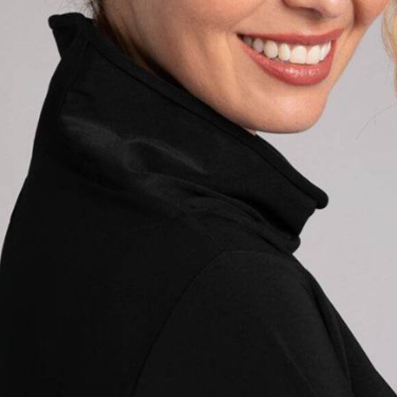 SYMPLI  - Funnel Neck Dolman T-Shirt, Size 14, Black, NWTT - Picture 3 of 4